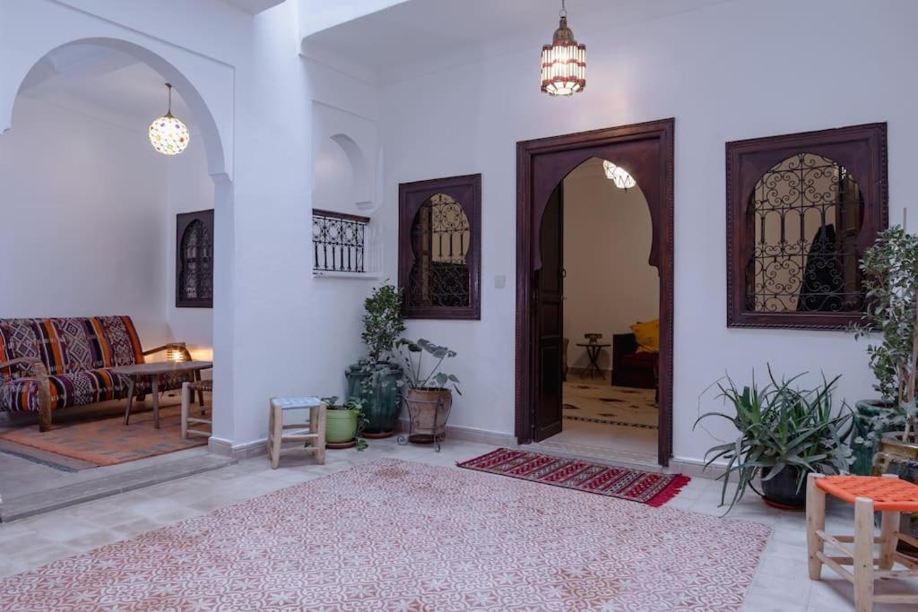 Paisible Riad Privatif Au Coeur De Marrakech Marrakesh Esterno foto